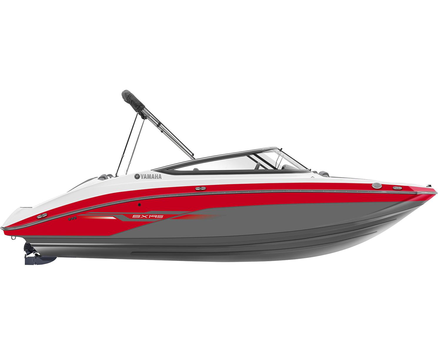 Yamaha SX195 Gris Velouté Avec Rouge 