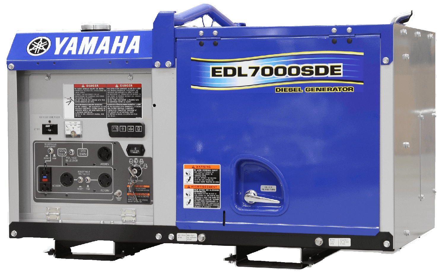 Yamaha Génératrices au diesel EDL7000SDE