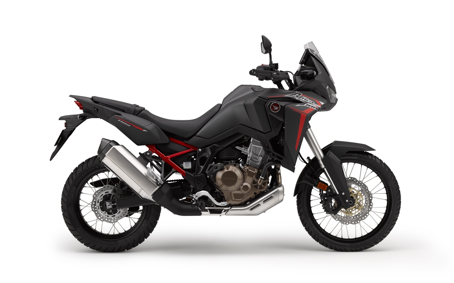 Honda Africa Twin DCT Noir Mat Métallisé Ballistique 2020