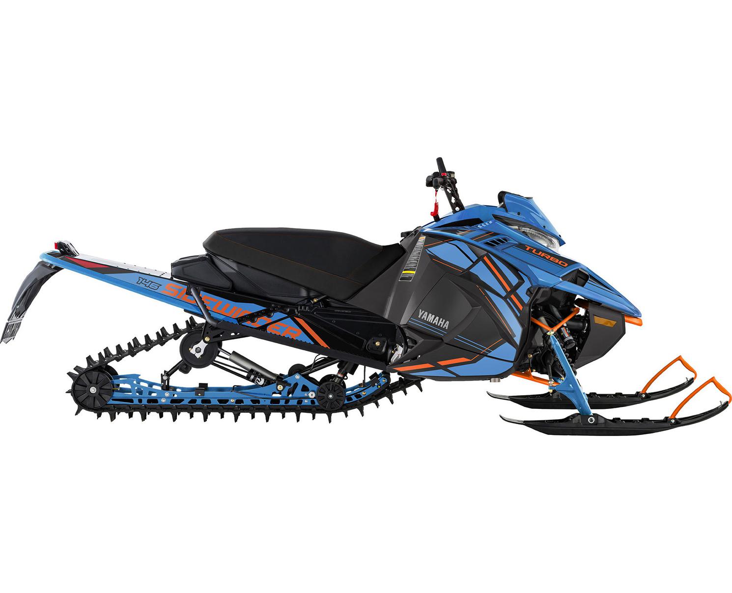 Yamaha Sidewinder X-TX SE Bleu Glacé/Orange Vif 2022