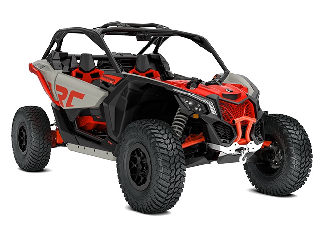 Can-Am Maverick X3 X RC Turbo Craie et magma rouge 2021