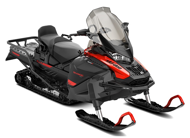 2022 Ski-Doo Skandic WT Rotax 600R E-TEC Lava Red / Black