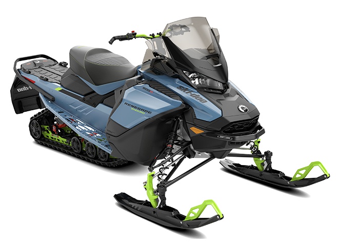 Ski-Doo Renegade Enduro Rotax 850 E-TEC Bleu scandinave / Vert mante 2022
