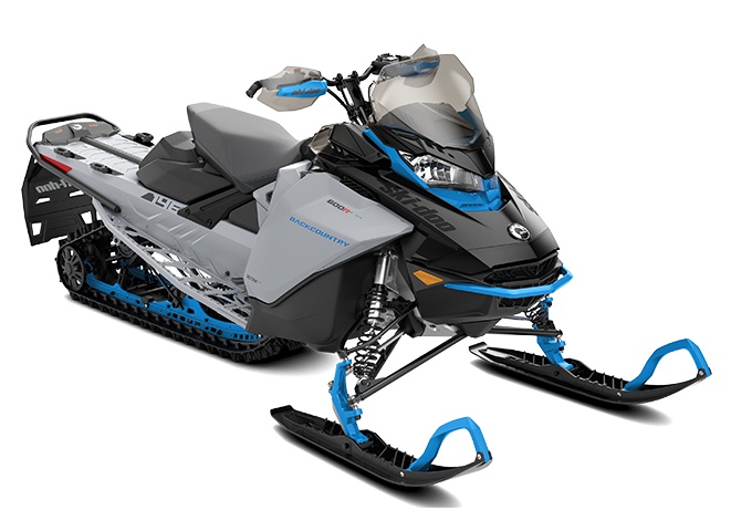 Ski-Doo Backcountry Rotax 600R E-TEC Gris catalyst / Bleu octane 2022