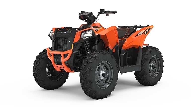 2021 Polaris Scrambler 850 Orange Burst