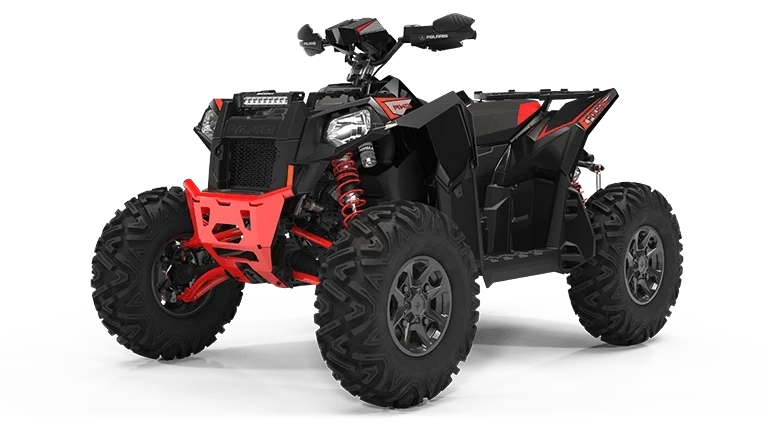 21 Polaris Scrambler 850 Orange Burst For Sale In Levis Rpm Rive Sud