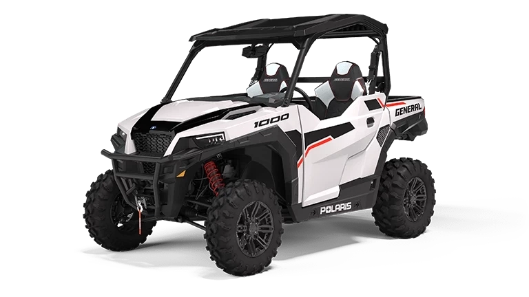 2021 Polaris GENERAL 1000 Deluxe White Lightning
