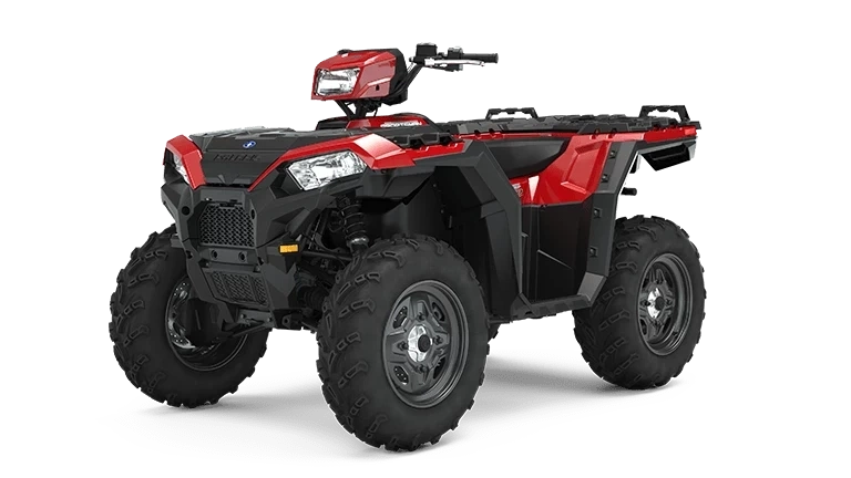 2021 Polaris Sportsman 850 Fury Red