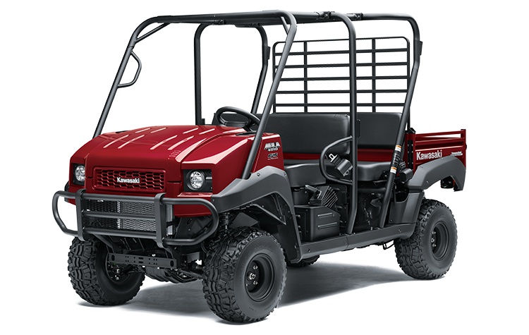 2021 Kawasaki MULE 4010 TRANS4x4 Dark Royal Red