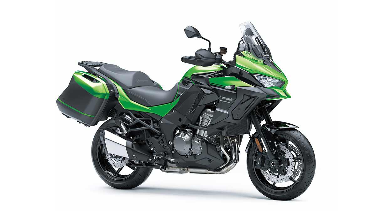 2020 Kawasaki VERSYS 1000 ABS LT Candy Lime Green / Metallic Spark Black