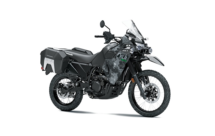 2022 Kawasaki KLR650 ADVENTURE Cypher Camo Gray