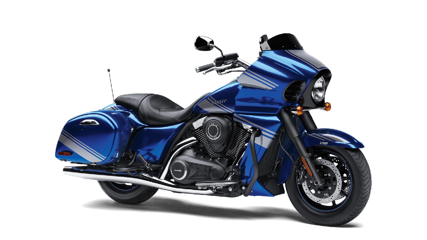 2020 Kawasaki VULCAN 1700 VAQUERO ABS Candy Imperial Blue