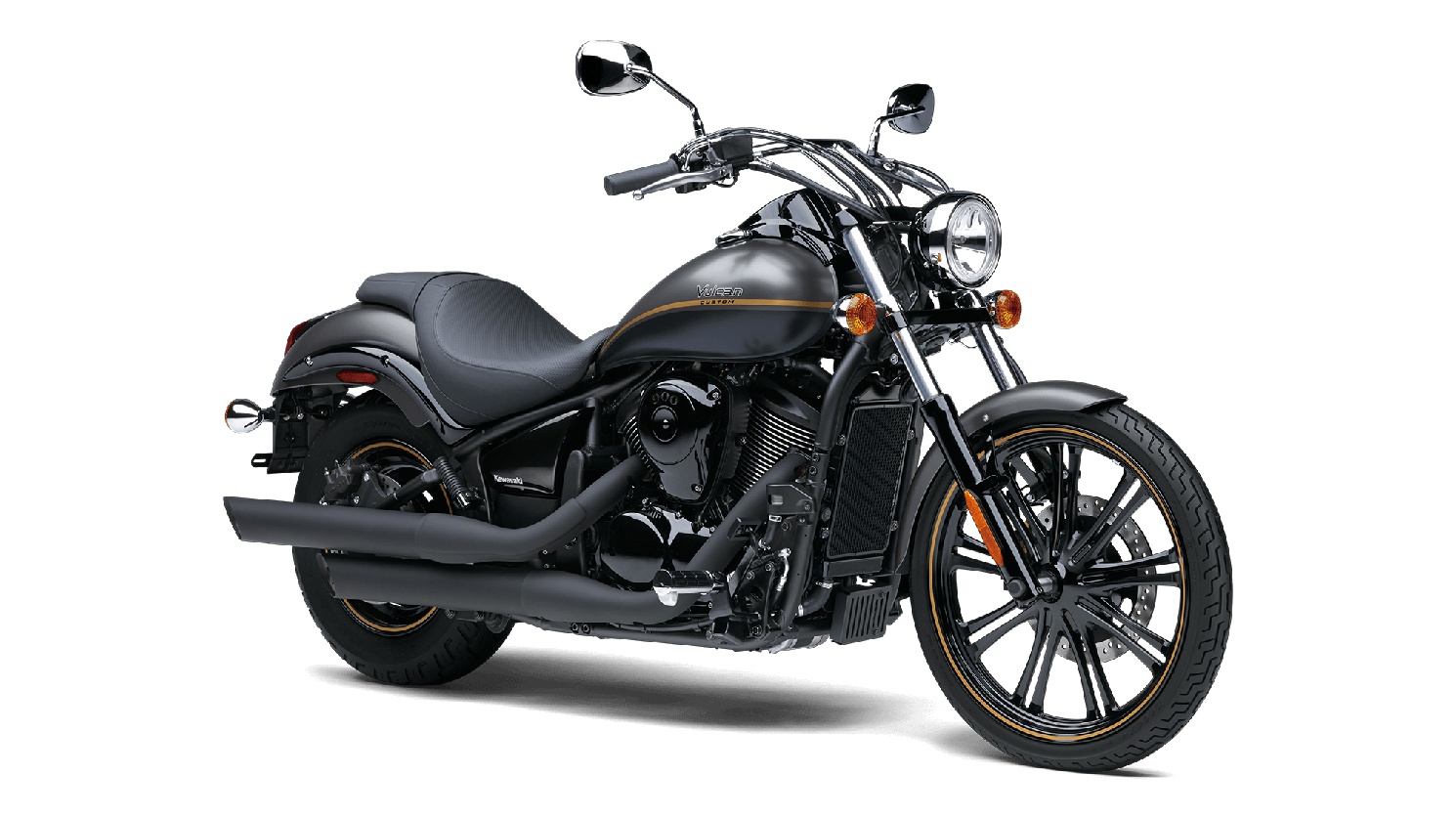 2020 Kawasaki VULCAN 900 CUSTOM Metallic Flat Spark Black/Metallic Matte Graphite Gray