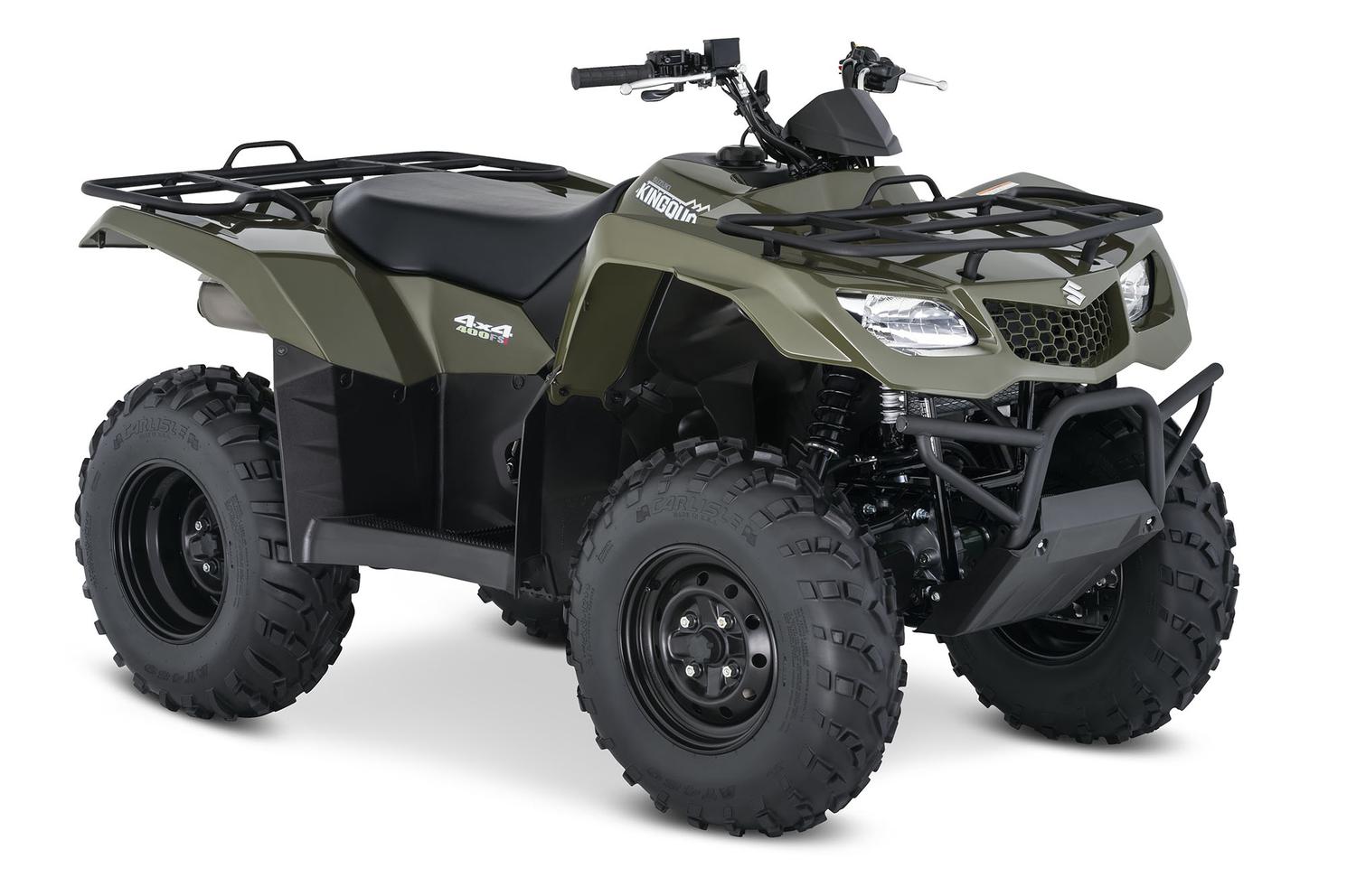 2021 Suzuki KingQuad 400 F400F Terra Green