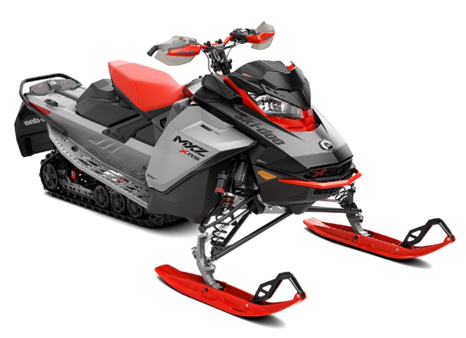 Ski-Doo MXZ X-RS Rotax 600R E-TEC Hyper argenté / Noir carbone 2022
