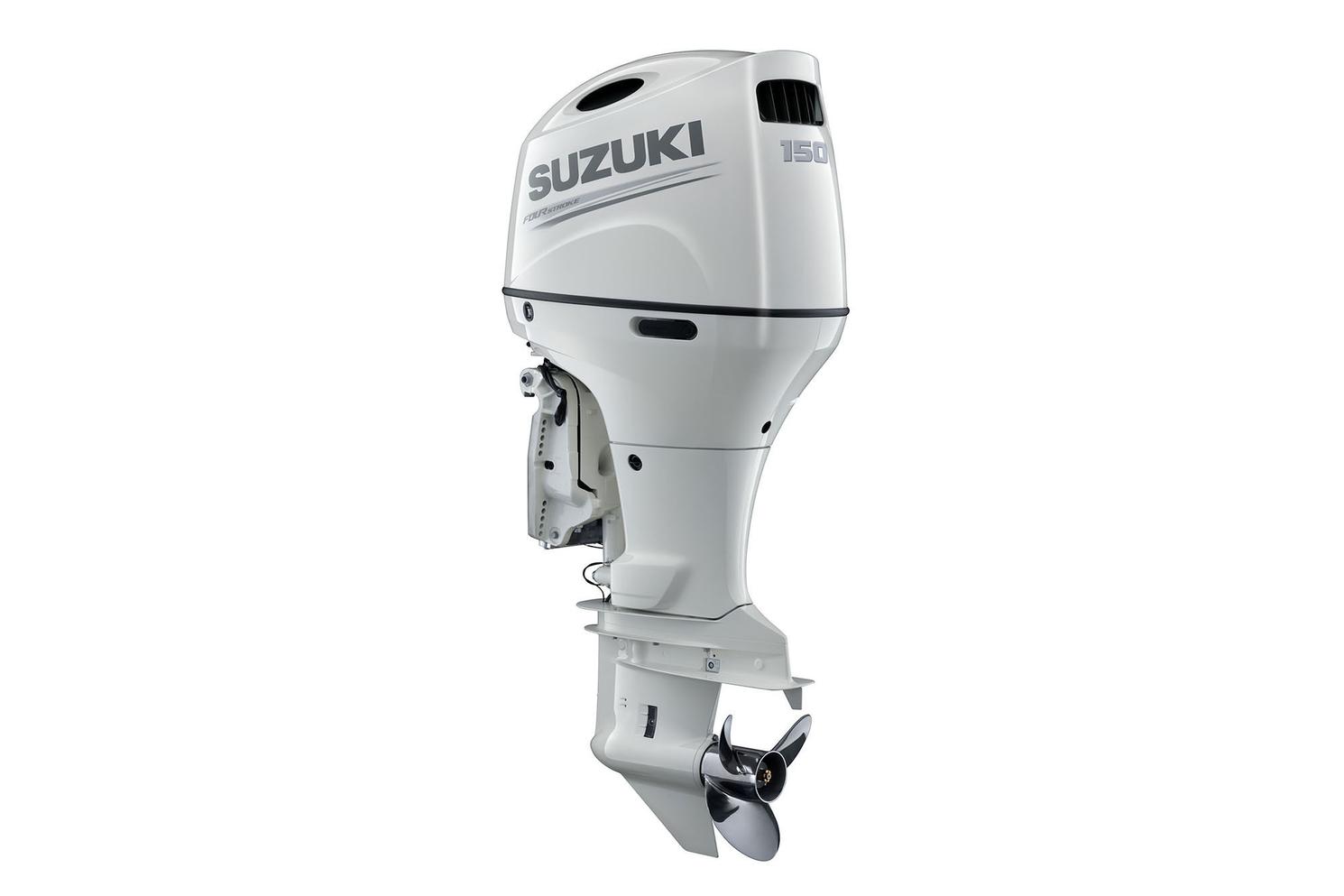 Suzuki DF150A 20" Shaft Length Remote Power Tilt and trim White 