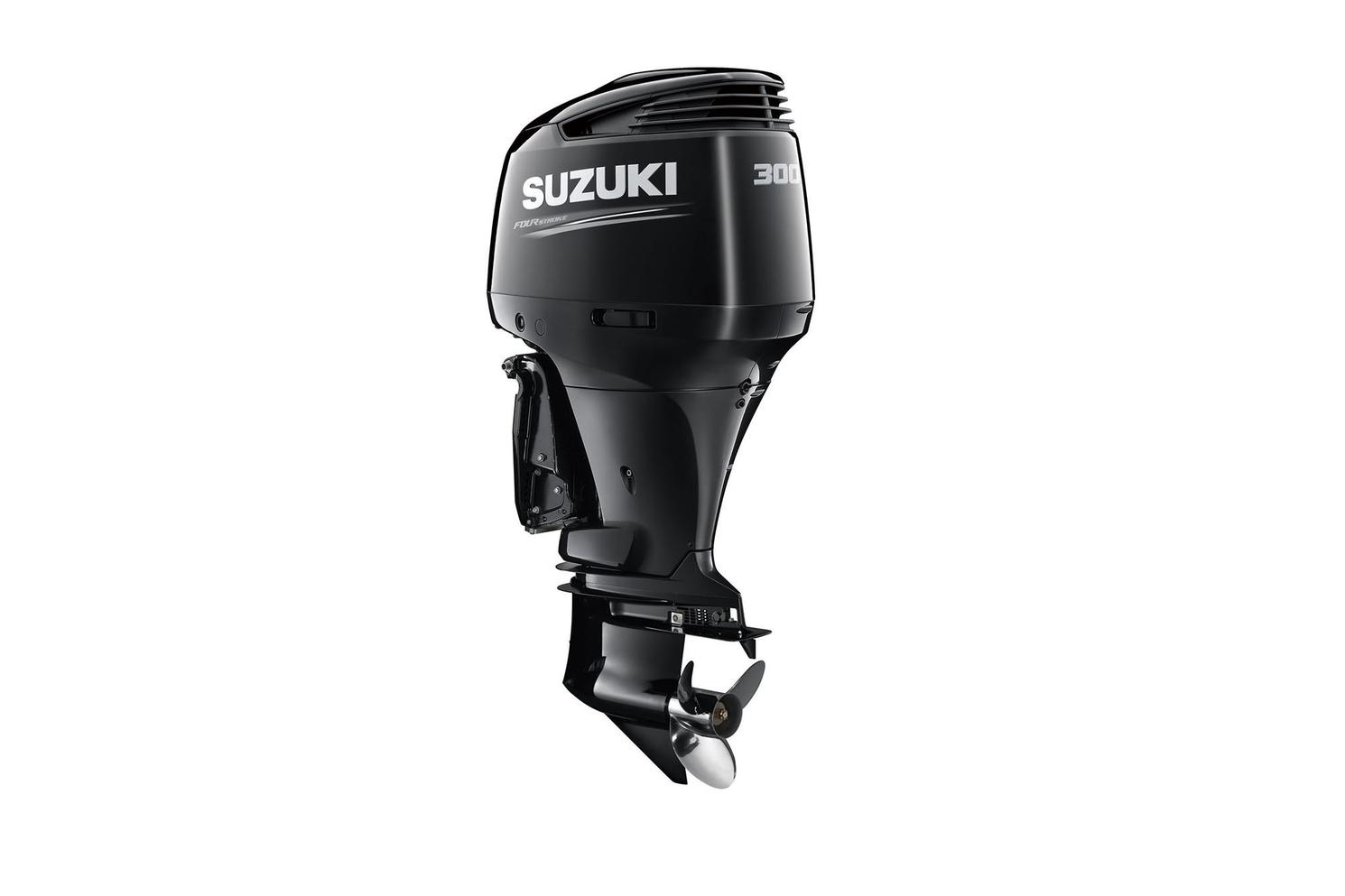 2020 Suzuki DF300AP 25" Shaft Length Suzuki Select Rotation Black