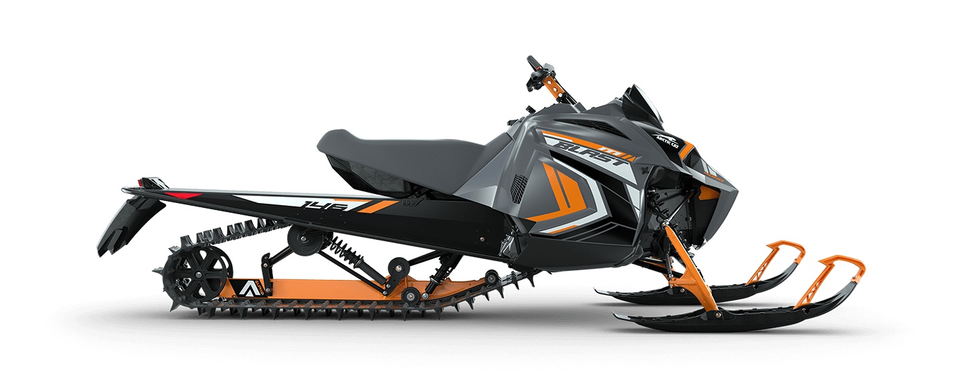 Arctic Cat BLAST M 4000 146 po/2,00 po Challenger Turn-Key électrique AMS Charbon dynamique/orange 2022