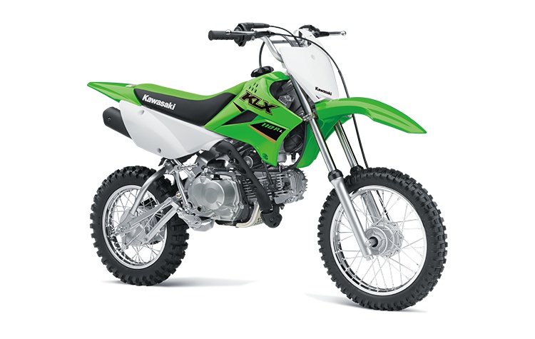 2022 Kawasaki KLX110R L Lime Green