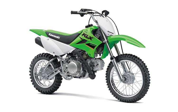 2022 Kawasaki KLX110R Lime Green