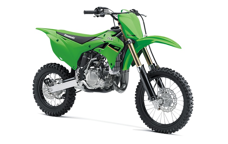 2022 Kawasaki KX85 Lime Green
