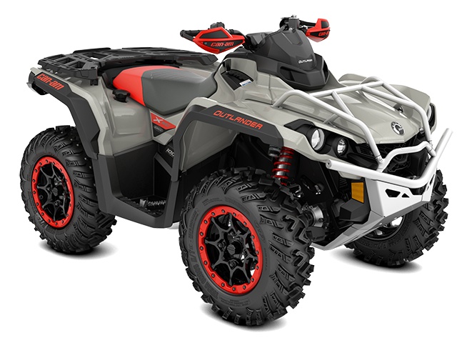 2022 Can-Am Outlander X XC Chalk Gray/Magma Red