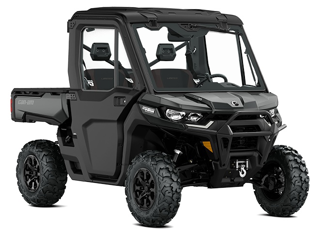 2022 Can-Am Defender Limited Stone Gray