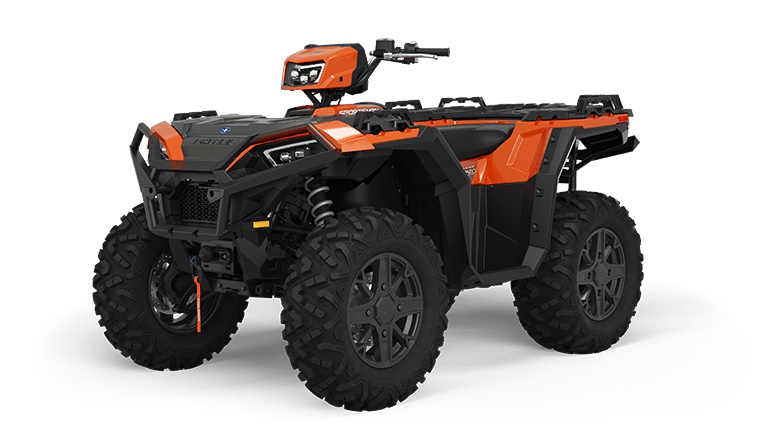 2022 Polaris Sportsman 850 Ultimate Trail Matte Orange Rust