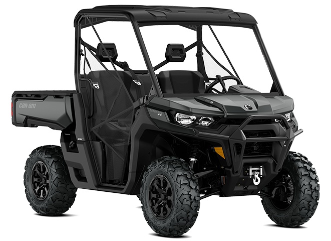 2022 Can-Am Defender XT HD10 Stone Gray