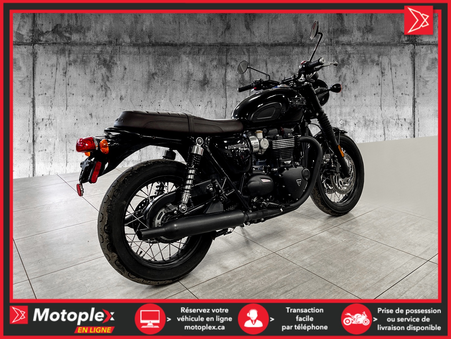 2018 triumph t120 black