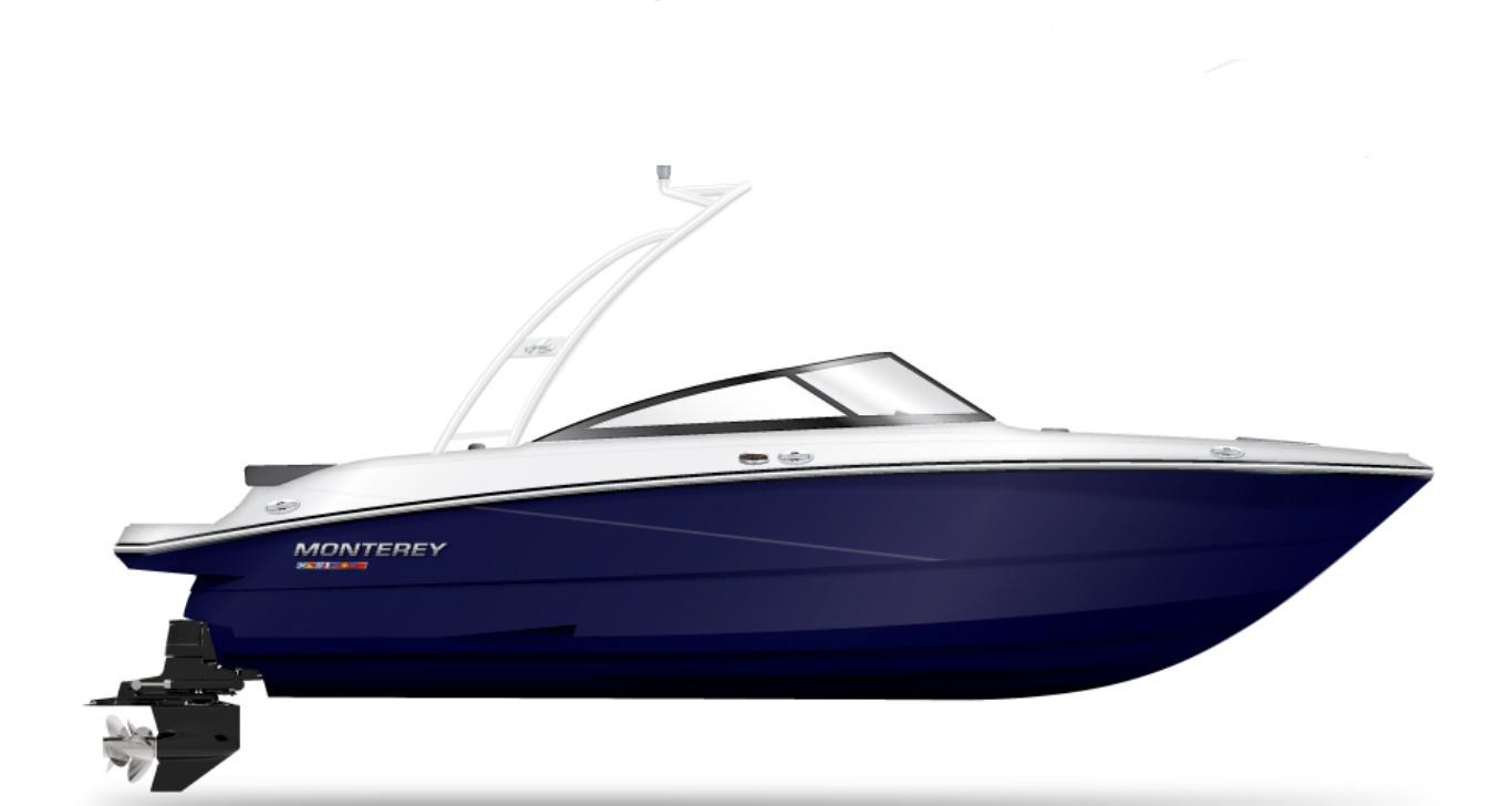 Monterey Boats M22 BLEU ROYAL 2021