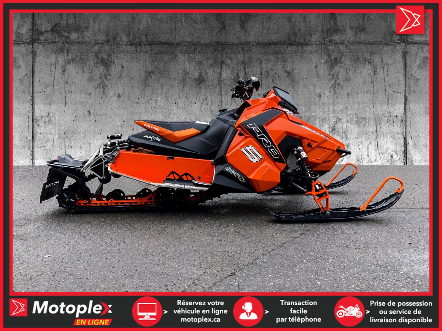 Polaris SWITCHBACK PROS 800 SNOWCHECK 2016 d'occasion à Mirabel
