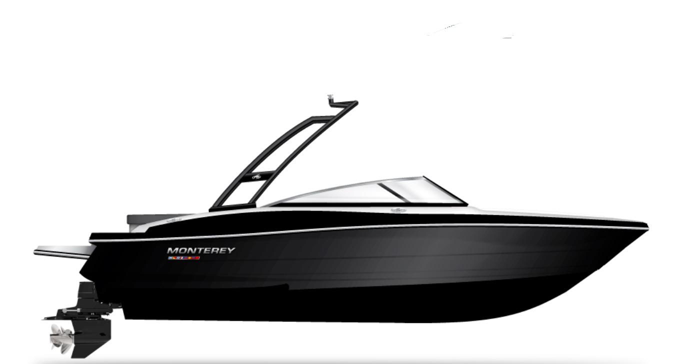 Monterey Boats 224FS NOIR ONYX 2021