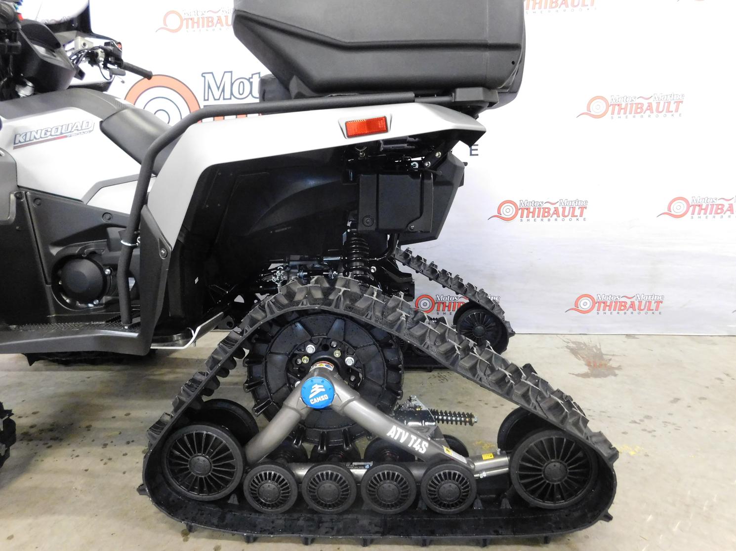 Suzuki KingQuad 750 EPS & Chenille Camso 2021 d'occasion à Sherbrooke Motos Thibault Marine de Suzuki KingQuad 750 EPS & Chenille Camso 2021 d'occasion à Sherbrooke Motos Thibault Marine de