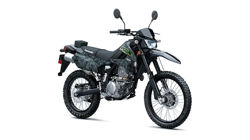 Kawasaki KLX300 CAMOUFLAGE GRIS FRAGMENTÉ 2021