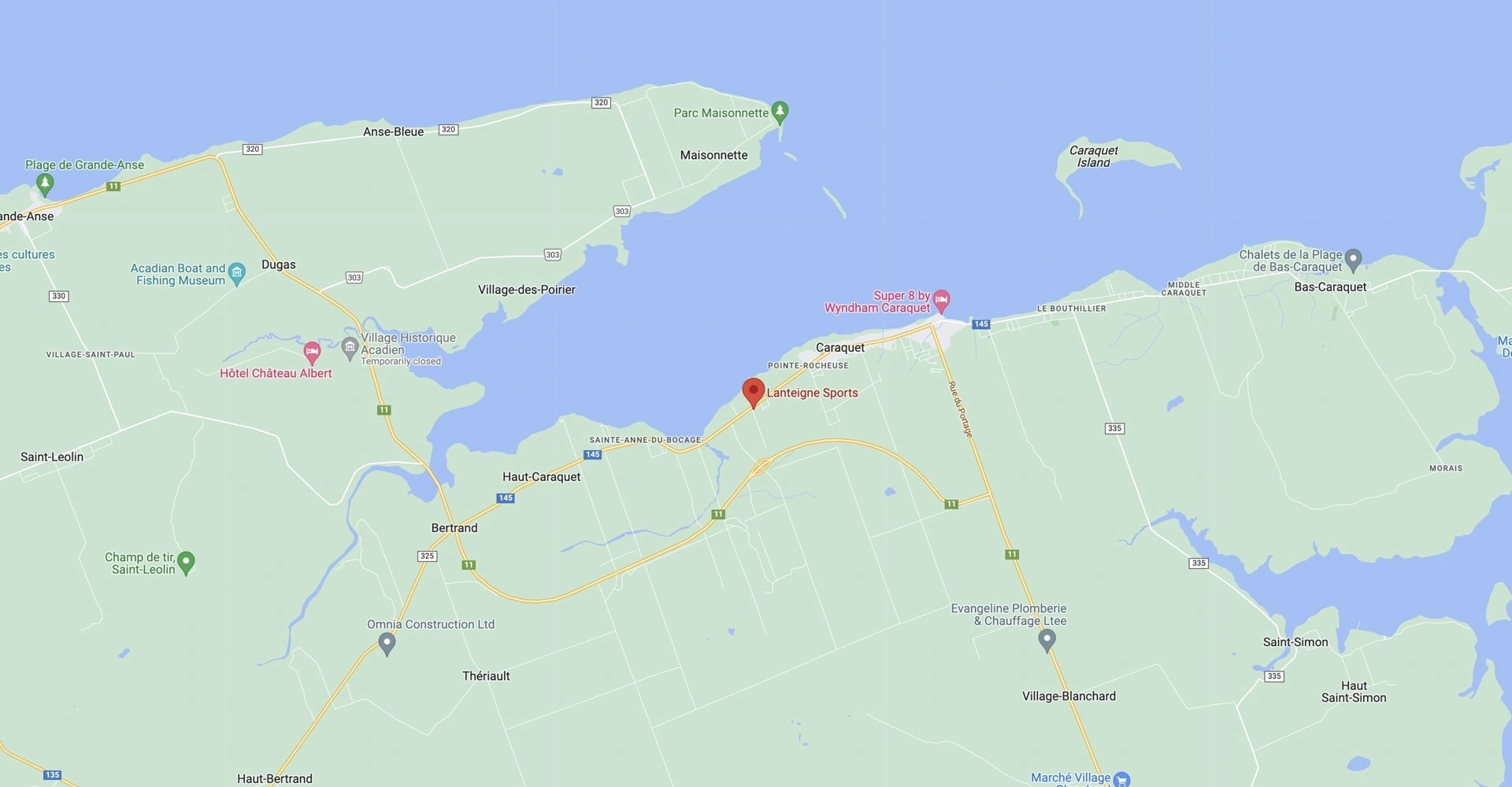 Lanteigne Sports Location En alt