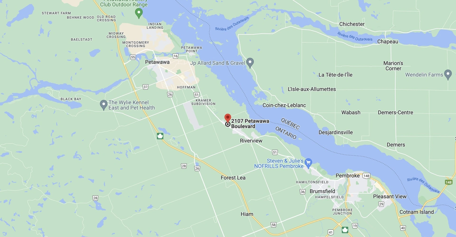 Petes Sales Service Location Fr alt