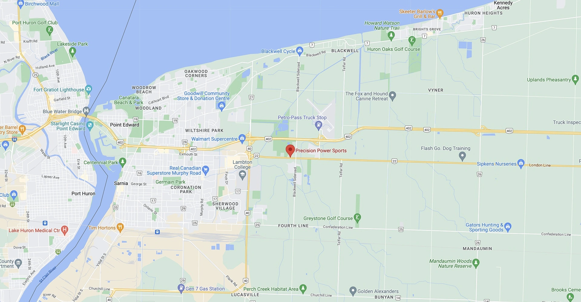 Precision Power Sports Location En alt
