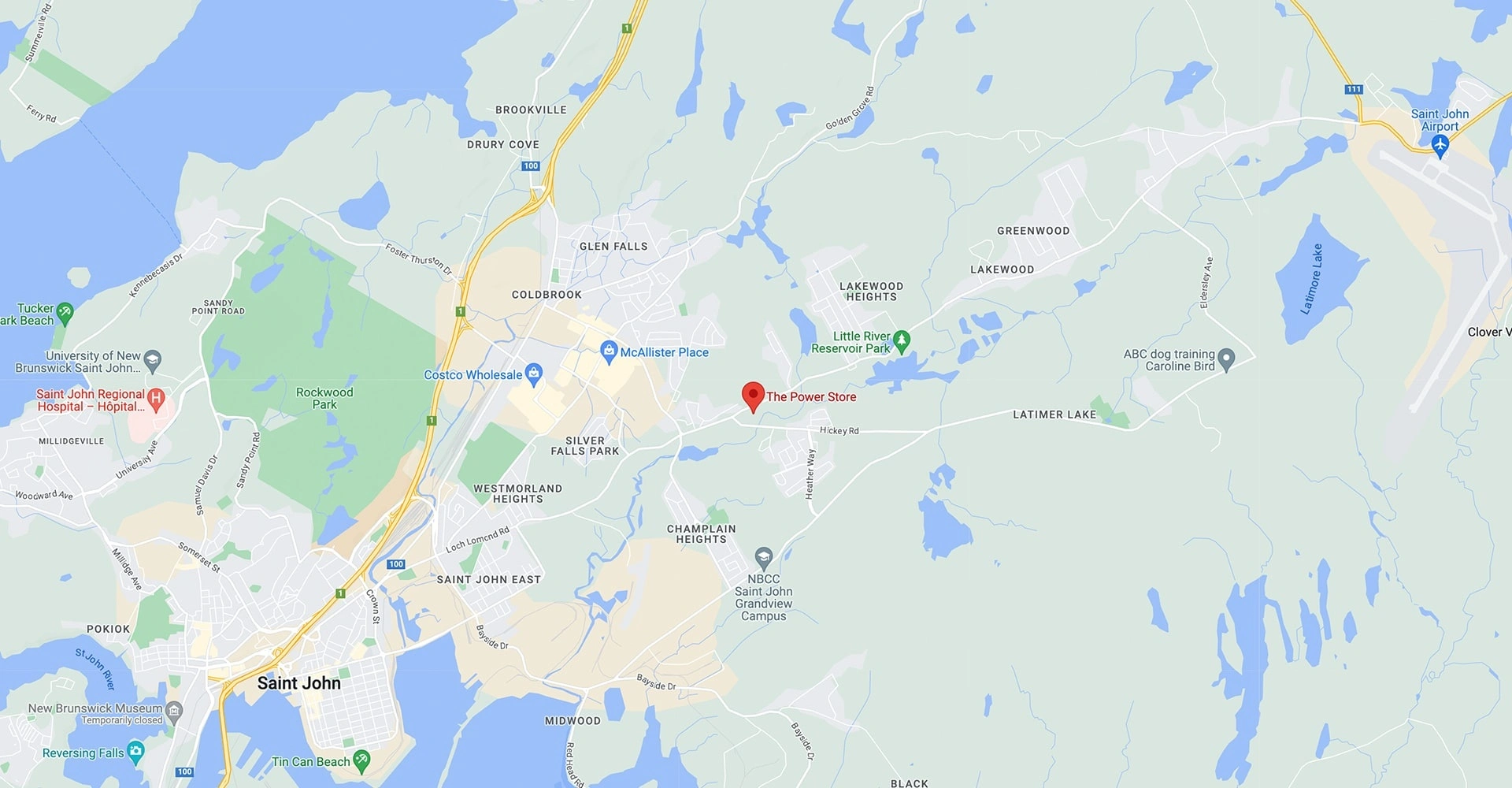 The Power Store Location En alt