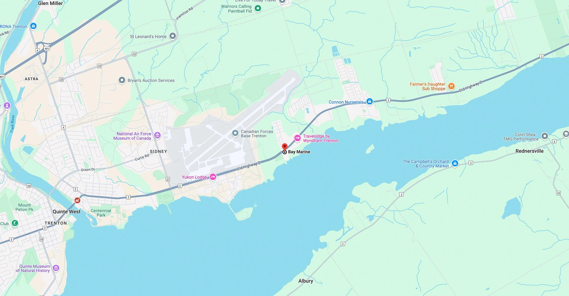 Bay Marine Location En
