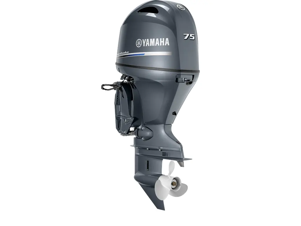 Yamaha F75 Bluish Gray Metallic