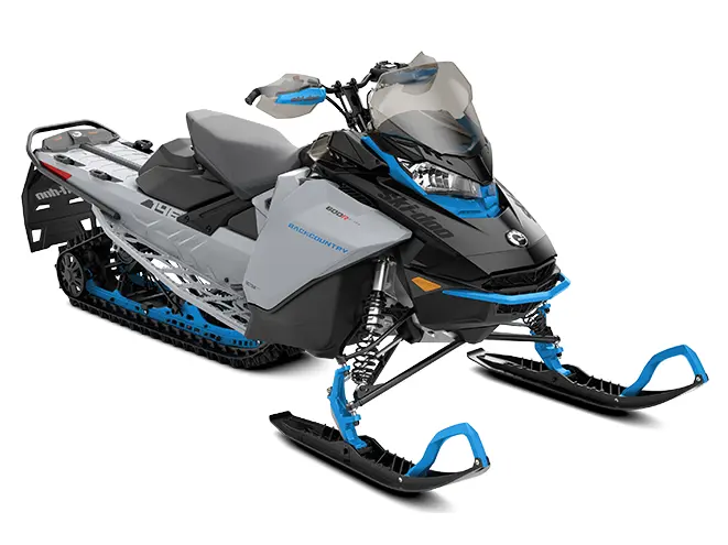 2022 Ski-Doo Backcountry Rotax 850 E-TEC Catalyst Grey / Octane Blue