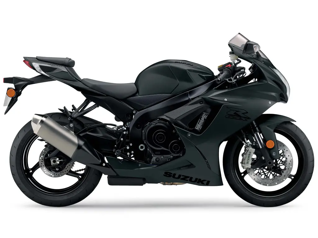 Suzuki GSX-R600 Noir Mât Métallique 2021