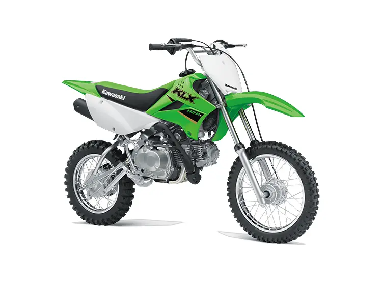 2022 Kawasaki KLX110R L Lime Green