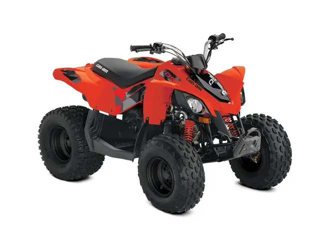 2022 Can-Am DS 90 Can-Am Red