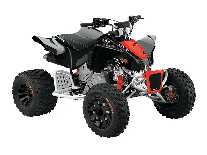 2022 Can-Am DS 90 X Black/Can-Am Red