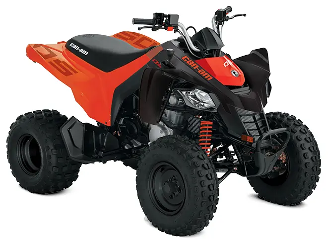 2022 Can-Am DS 250 Black/Can-Am Red