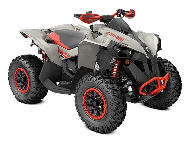 2022 Can-Am Renegade X XC Chalk Gray/Magma Red