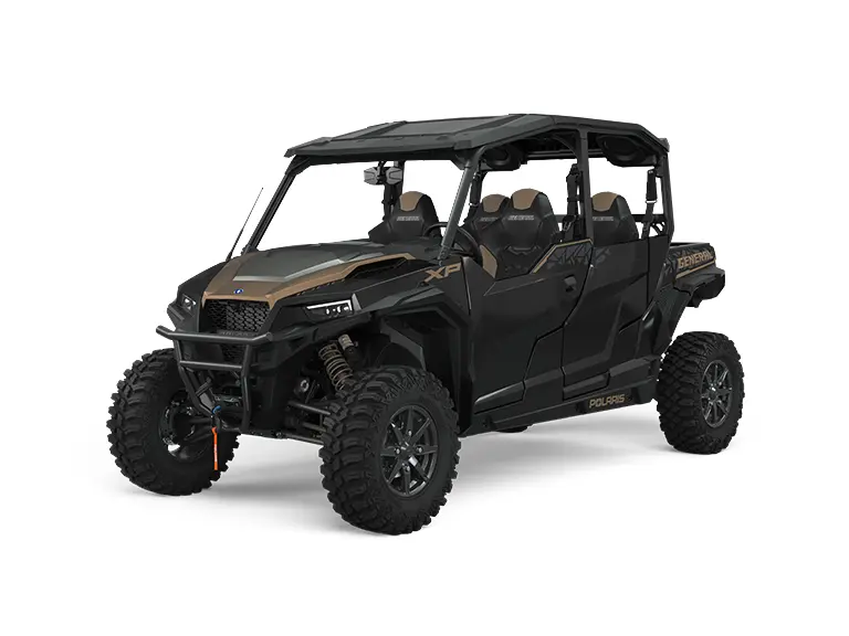 2022 Polaris GENERAL XP 4 1000 Deluxe Ride Command Edition Black Crystal