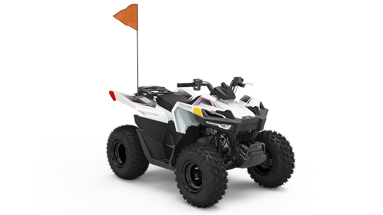 Polaris Outlaw 70 EFI White/Pink 2021